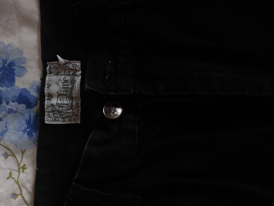Джинсы Dime черного цвета
