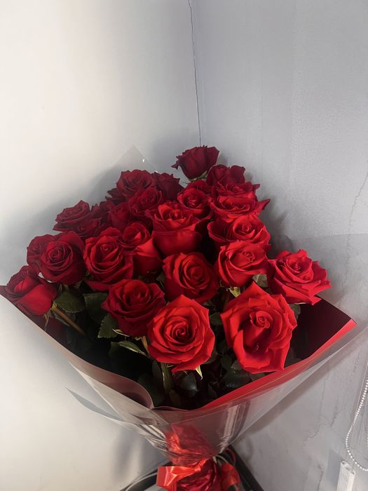 Букет из свежих роз