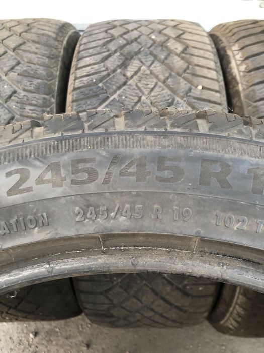 Резина r 19. 245/45 Зима Continental