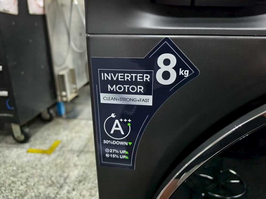 Kir yuvish mashinasi 8kg avtomat sensorli boshqaruv