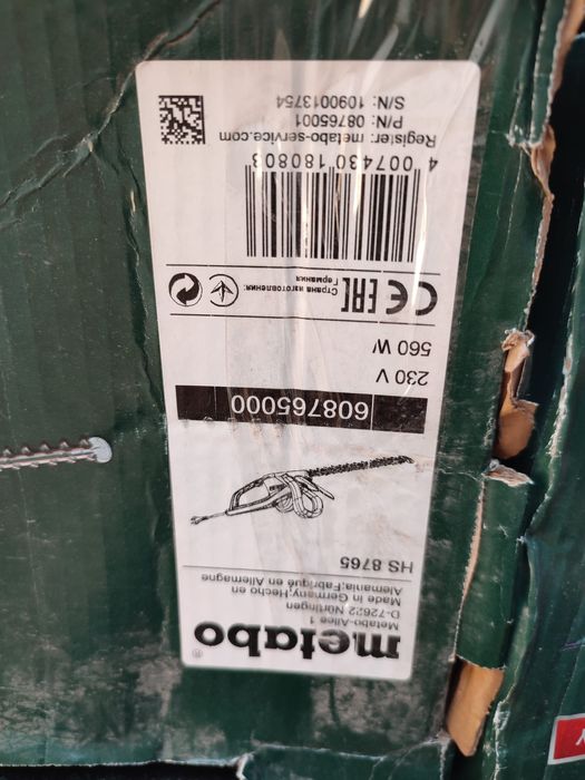 Metabo foarfeca de tuns gard viu