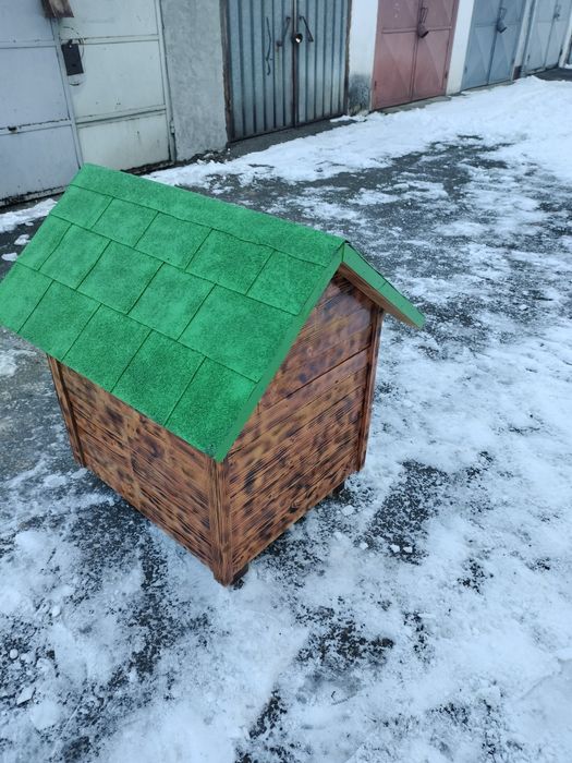 Vind cușcă cîine mare interior OSB exterior scîndură