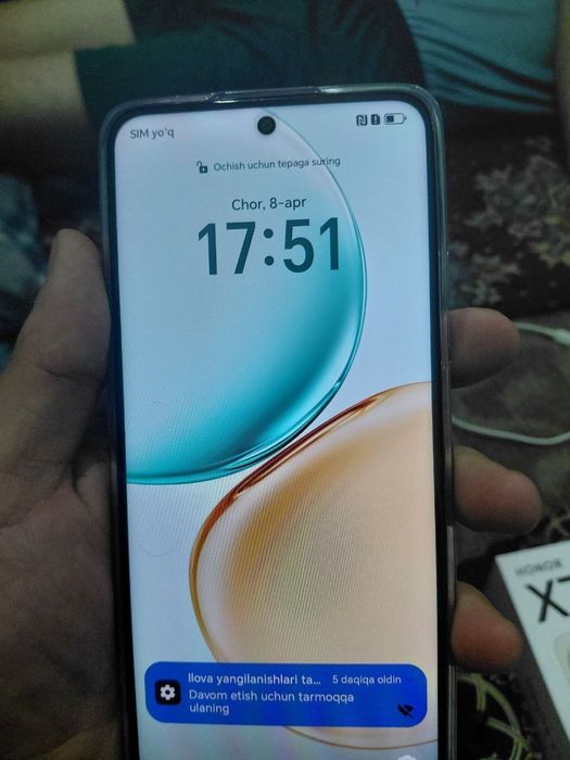 Honor X7d  holati yangi
