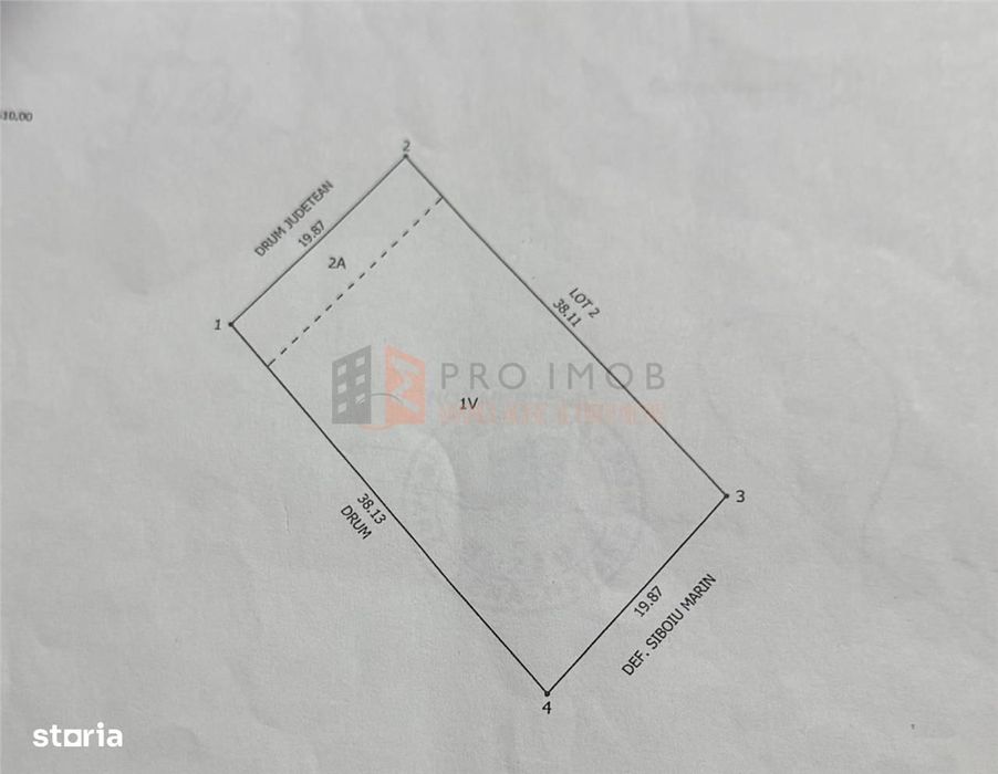 Teren intravilan zona Merei
