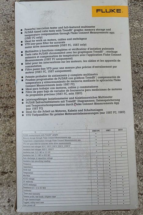 Multimetru Fluke 1587 FC
