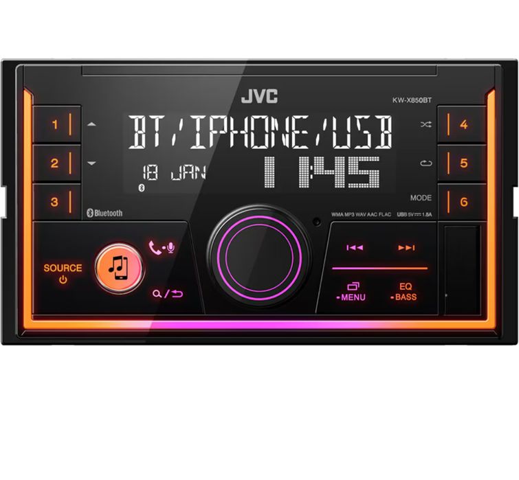 Media player auto jvc kw-x850bt