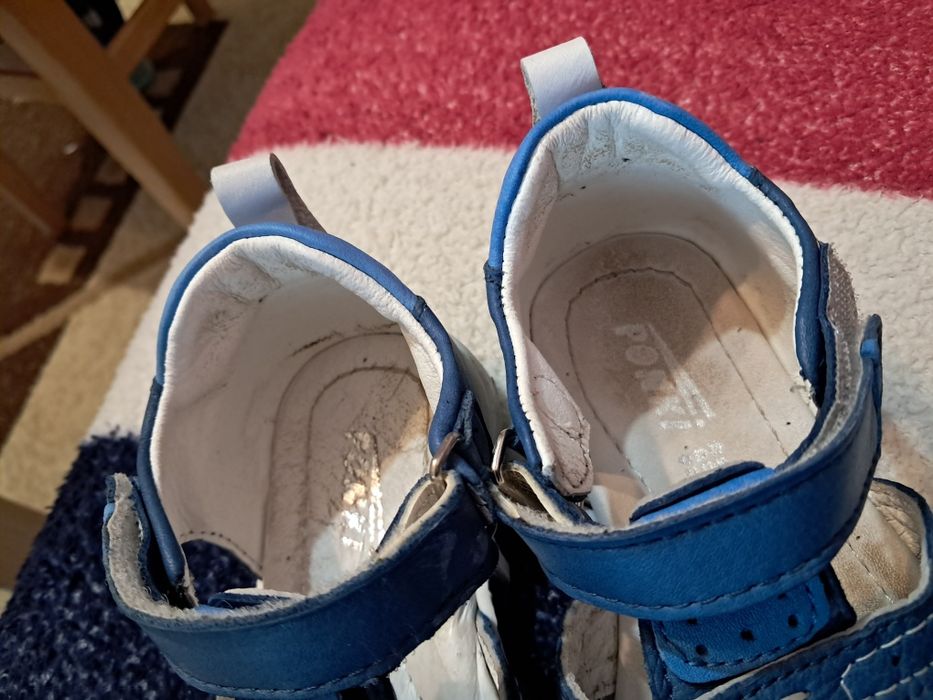 Детски сандали естествена кожа Ponki