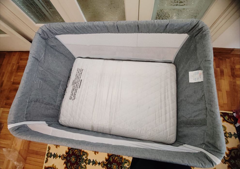 Lionelo - Patut 3 in 1 Co-Sleeper Toon Grey