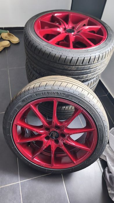 Jante AEZ 5X108 R18 + cauciucuri 2026