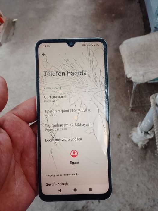 Redmi a5 128 xotira
