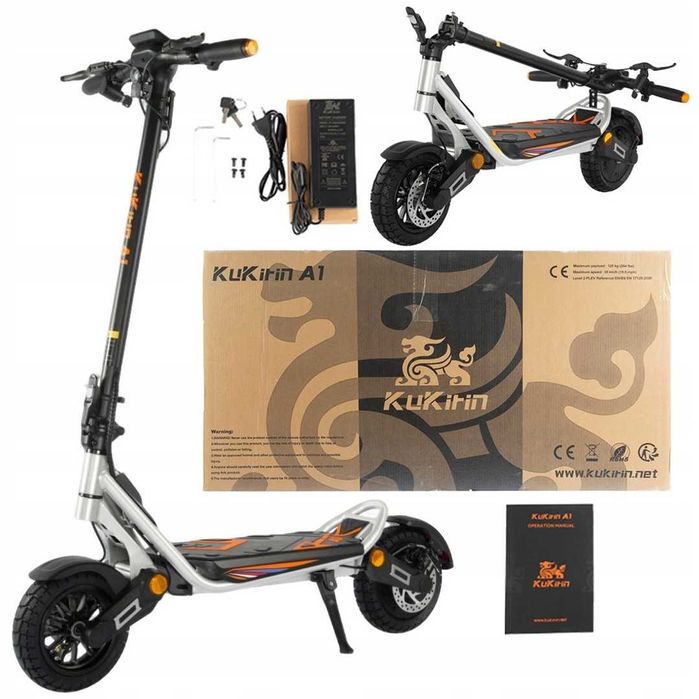 Sigilata NOUA ‼️Kukirin A1 - 2025 ‼️800W, 50Km/h, Contact cu Cheie