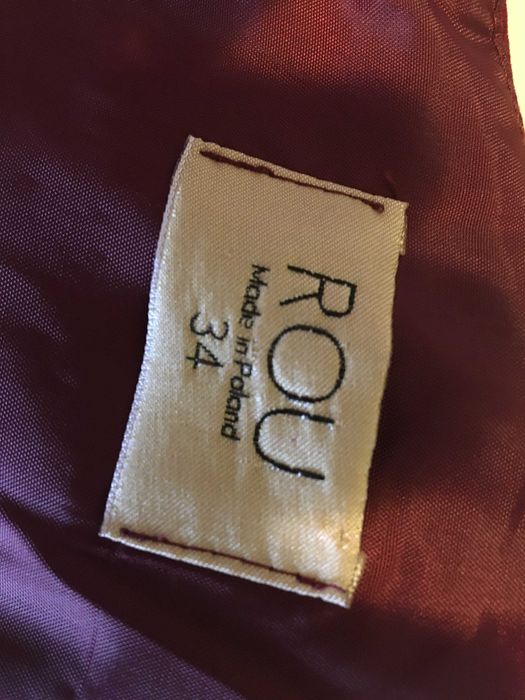 Rochie scurta Burgundy marime XS, eveniment/domnisoara de onoare