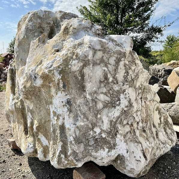Камень белый декоративный