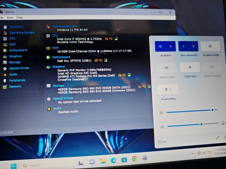 Dell  Precision i7 gen6