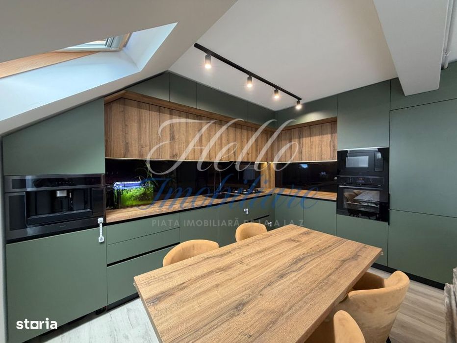 Apartament Ultrafinisat 3 camere, mobilat utilat, 68.57 mp, Baciu