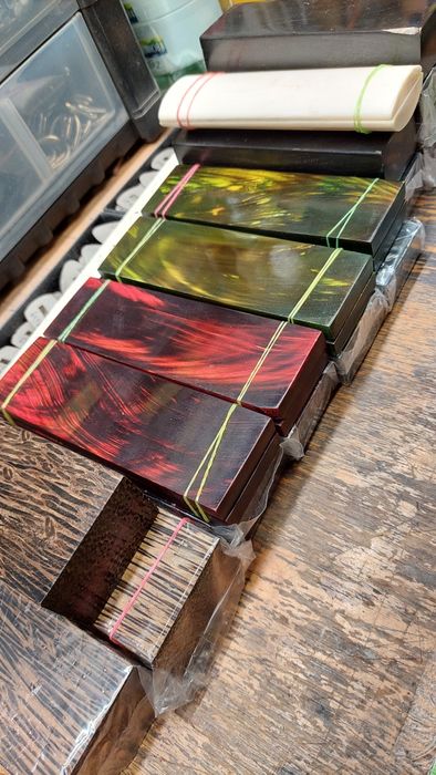 Материали за дръжки на ножове