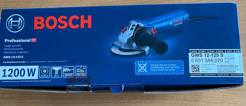 Ъглошлайф БОШ 1200