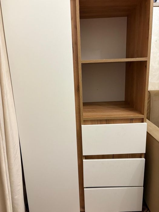 Диван-раскладушка, шкаф