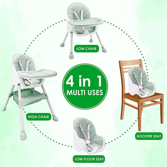 Scaun de masa pentru copii transformabil roz \ albastru