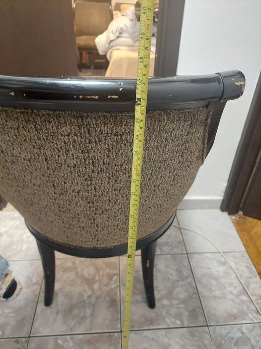 Vand 4 fotolii din lemn masiv