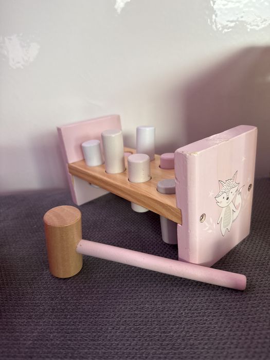 Лот дървени играчки