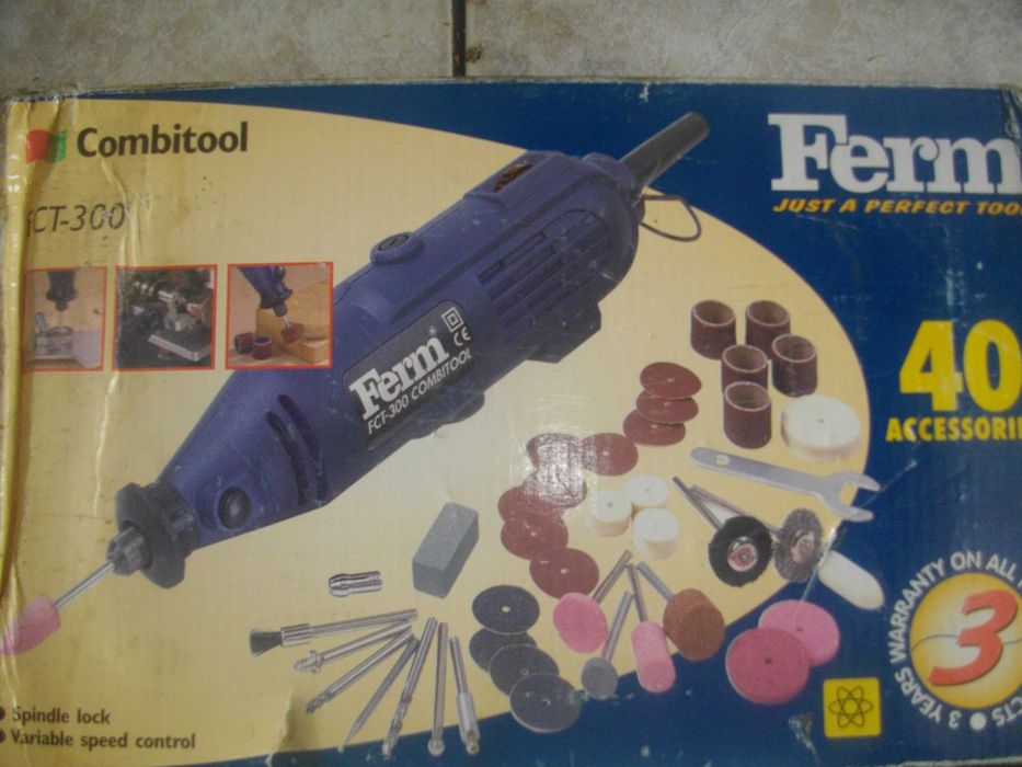 250Нм Руски Пневматичен Гайковерт ИП3125А/ Мини Дрелка-Шлифовалка-FERM