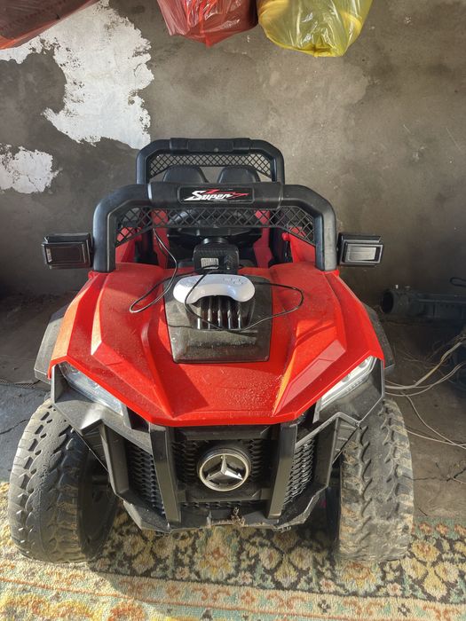 Велосипед и машина детский