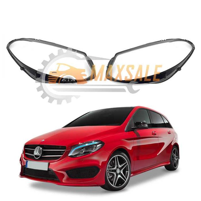 Капаци фарове Mercedes B-Class W246 (16-19) фар мерцедес в246 комплект