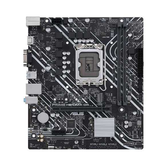 ASUS PRIME H610M-K D4 (Сокет LGA1700, DDR4) Материнская плата