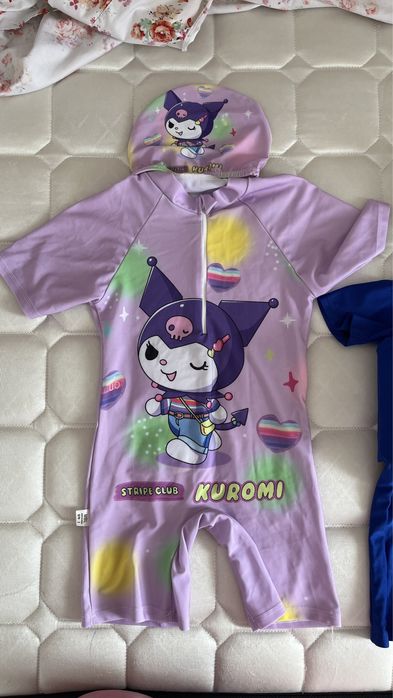 Купальник детский для девочек рост 130см подходит 3-5лет,