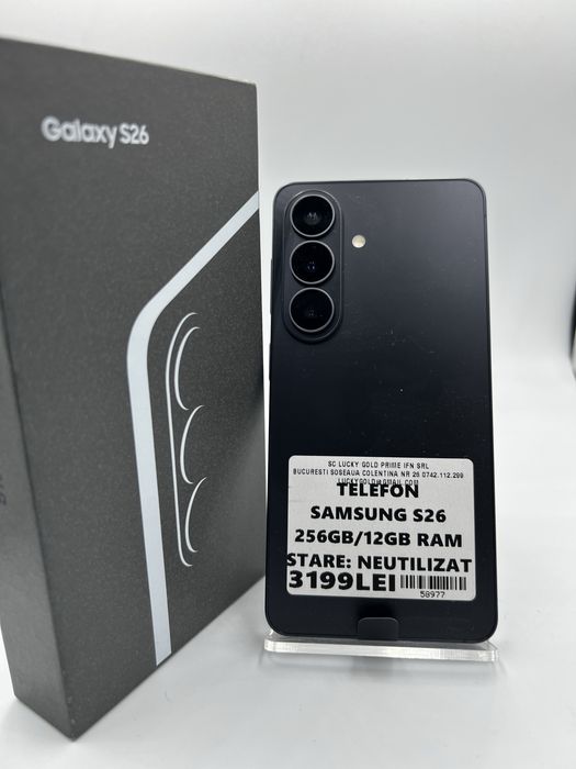 Samsung S26 256GB NOU GARANTIE Amanet Lucky Gold Colentina #58997