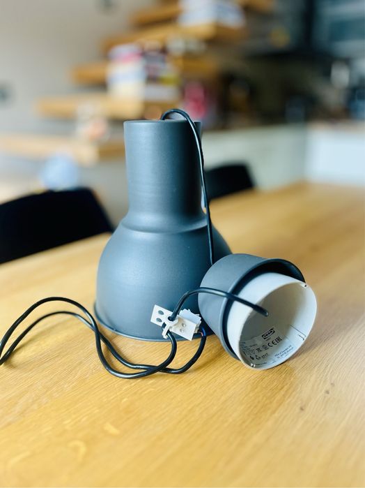 Висяща черна лампа HEKTAR Икеа