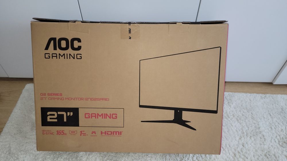 Monitor Gaming LED IPS AOC 27" Full HD, 165Hz, 4ms (1ms MPR