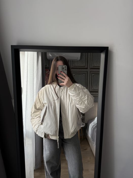 Бомбер яке zara p.S oversize