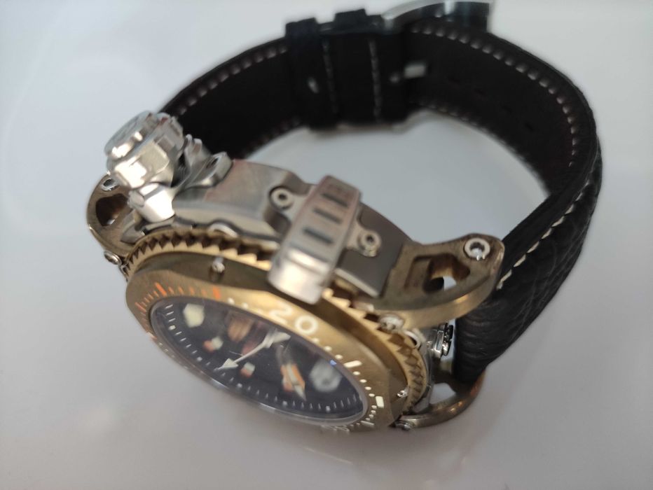 Титаниев моноблок и бронз - Visconti Abyssus - НОВ,