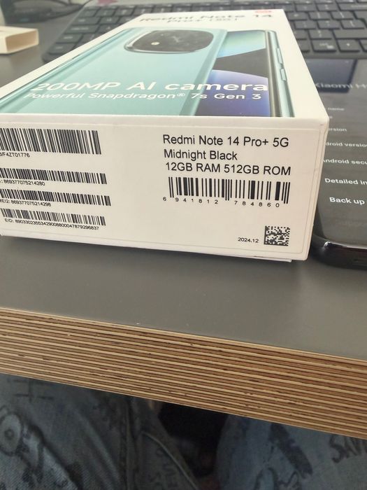 Xiaomi readmi note 14 pro +