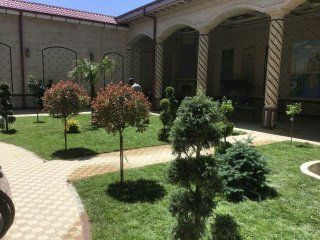 Gazon lanshafni dizayn sharshara yasash va barcha bogdorchilik hizmati