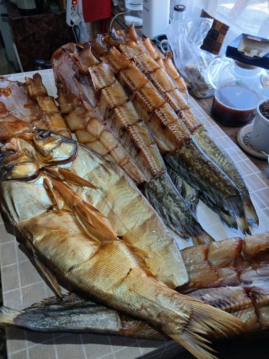 Капченная рыба из Атырау