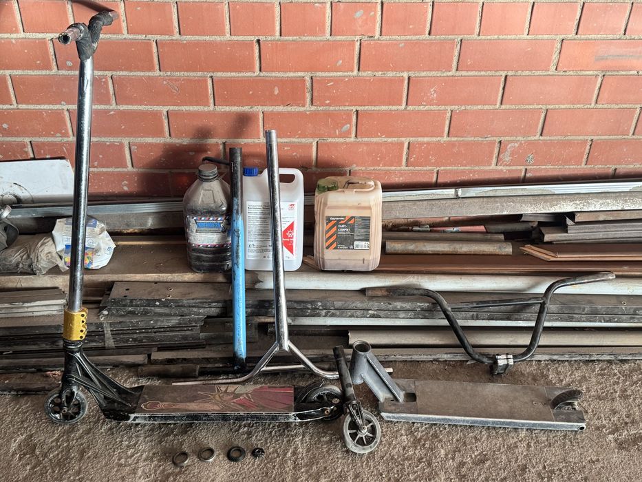 б/у самокат запчасти