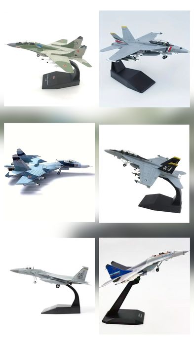 Железные модели военных самолетов