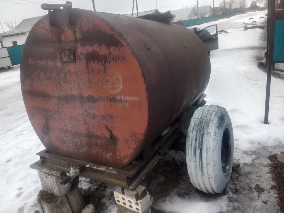 Бочка на колесах