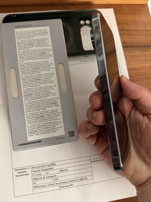 Google Pixel 10 Pro Moonstone 256 Gb Factura Garantie 2 ani