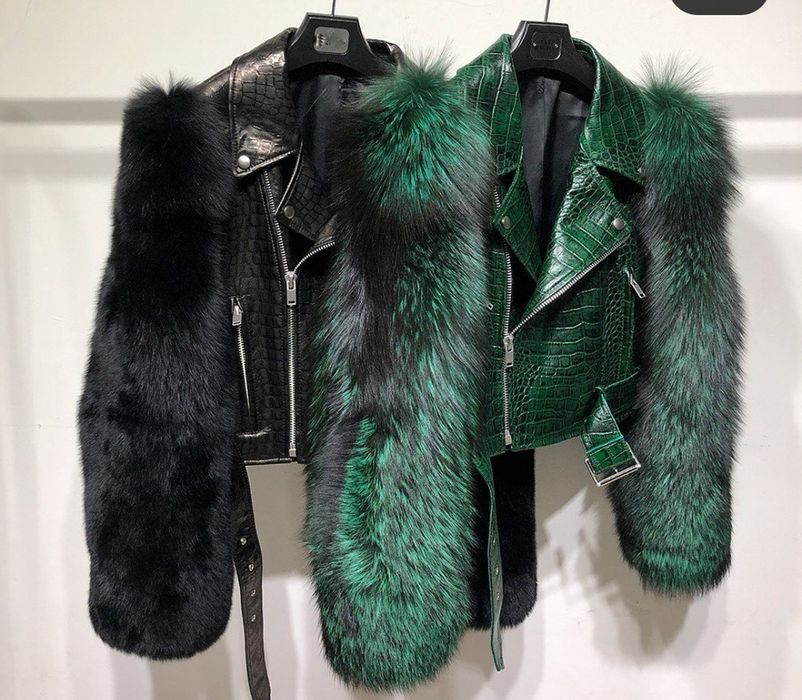 BLĂNURI NATURALE - Haina din blana naturala de vulpe