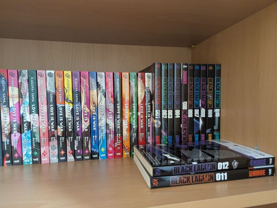 Манга поредици на английски език