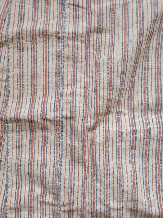 Рубашка старая хлопок домотканая ткань 100 лет