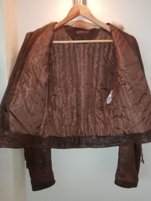 Яке от естествена кожа