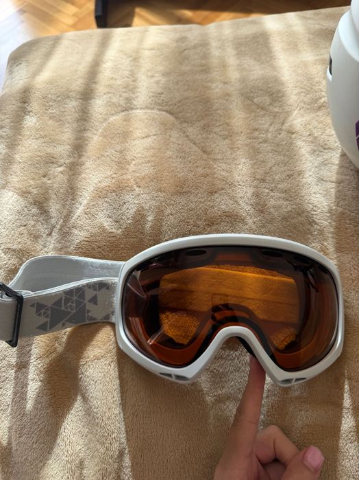 Каска за ски+маска