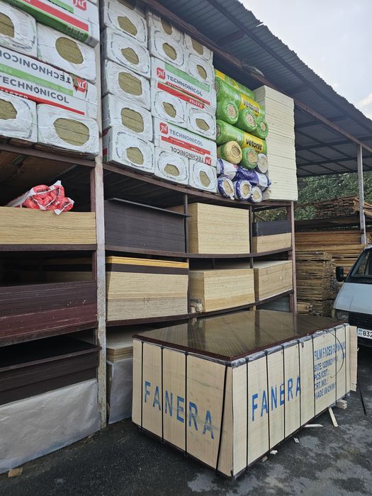 Фанера, ОСБ, утеплители — рынок «Үміт»
