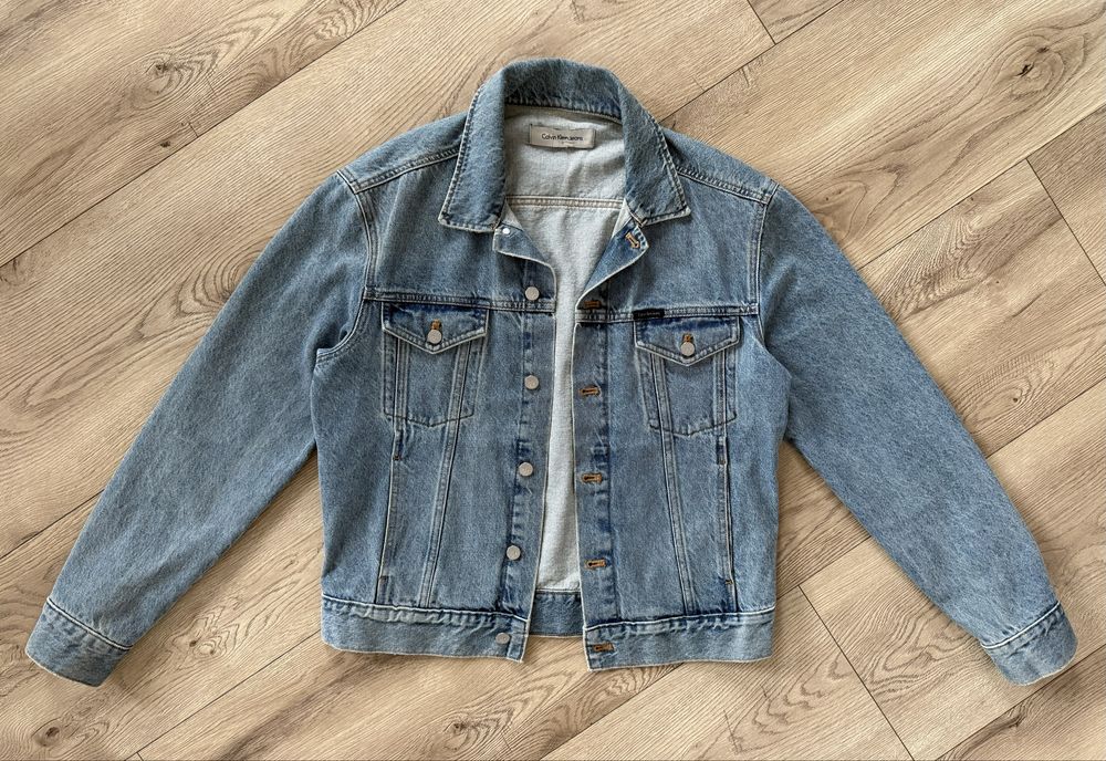 Geaca Blugi CALVIN KLEIN Trucker Albastru Barbati | Marime M