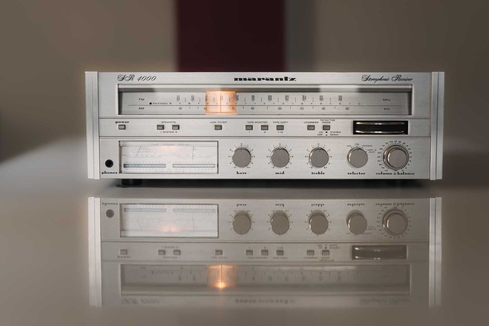 Amplituner Marantz SR4000 2 x 55 W 8ohm Vintage Sunet cald Marantz